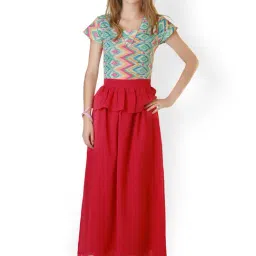 Belle Fille Multicolor Printed Dress-picture-34