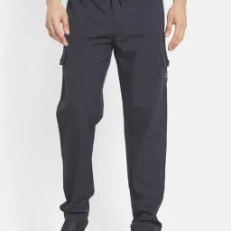 Octave Navy Regular Fit Trackpants-picture-31