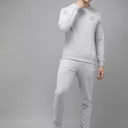 Wildcraft Solid Round Neck Sweatshirt And Track Pant-picture-28