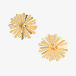 Sohi goldplated studs earrings image 5