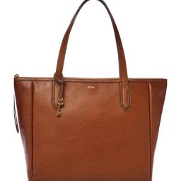 Fossil Sydney Brown Medium Leather Tote Bag-picture-8