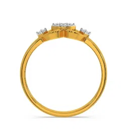 Kisna Diamond & Gold Jewellery Paula 14k (585) Diamond & Gold Ring For Women image 5