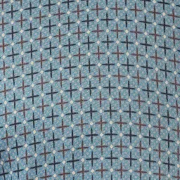 Van Heusen Blue Cotton Regular Fit Printed Shirt image 5