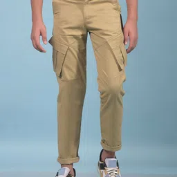 Crimsoune Club Boys Slim Fit Cargos Trousers-picture-33
