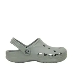 Crocs Unisex Baya Cement Grey Back Strap Clogs image 2