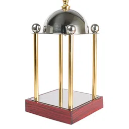 StyleMyWay Gold-Toned & Silver-Toned Temple Showpiece image 2