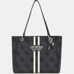 Guess Coal Tenerife Logo Mini Tote image 2