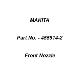 Makita Front Nozzle Suitable For DUB362, Part No 455914-2-picture-35