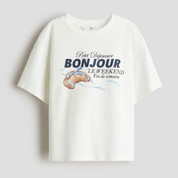 H&M Oversized Cotton T-Shirt-picture-16