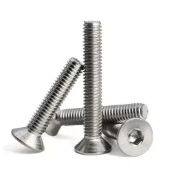 Ebco Allen Socket CSK Head Screw Zinc White Finish, Size M6x70 mm, ACS-670 (Pack of 100) image 3