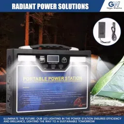 GIGAWATTS 400 W Portable Power Station Lithium-ion Battery Solar Generator, FAP300X image 5