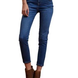 Label Ritu Kumar Medium Blue Cotton Denim Pants-picture-46