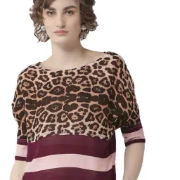 Style Quotient Brown Printed Crop Top-image-68