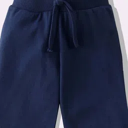 KAVEE Boys Drawstring Pure Cotton Casual Regular Fit Full Length Joggers Track Pants image 4