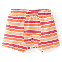 Babyhug 100% Cotton Knit Fruity Print Trunks Pack of 3 - Multicolour image 2