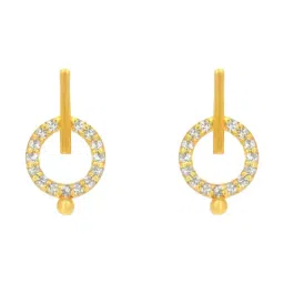 Bhima Jewels 22k (916) Yellow Gold Earrings for Women-picture-35