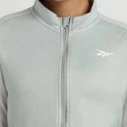 Reebok Green & Black Plain Sports Jackets Pants Set image 5