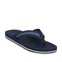 Louis Philippe Men's Navy Flip Flops-picture-30
