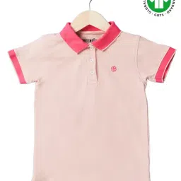Greendigo Kids Pink Solid T-Shirt-picture-24