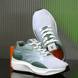 OFF LIMITS Men's GLADIATOR Green & Off White Running Shoes-picture-17