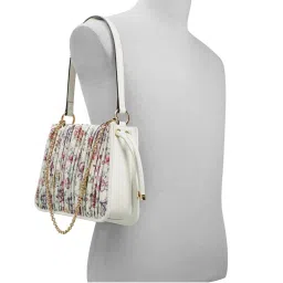 Aldo Multicolor Printed Medium Shoulder Handbag image 5
