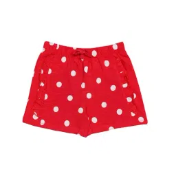 H by Hamleys Girls Red Printed Shorts-image-68