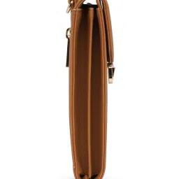 Glo By Globus Tan Medium Mobile Pouch image 5