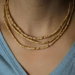 Cyan spritual Unisex Necklace image 3