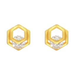 Bhima Jewels 22k (916) Yellow Gold Earrings for Women-picture-40