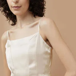 Ginger by Lifestyle Cream A-Line Dress image 5