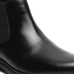 Teakwood Leathers Men's Black Chelsea Boots image 5