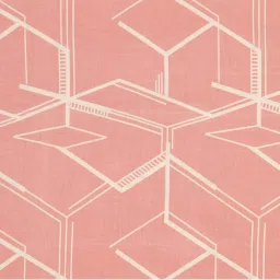 JaipurFabric Dark Pink Pure Cotton 180 TC Minimalism King Size Bedsheet with 2 Pillow Covers image 5