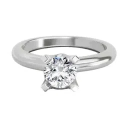 Sparkles Lab Grown Diamond 14k (585) White Gold Ring for Women-image-90