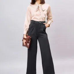 Style Quotient Beige Polyester Regular Fit Formal Shirt image 5