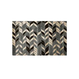 PRESTO Brown & Grey Printed Anti-Skid Carpet image 2