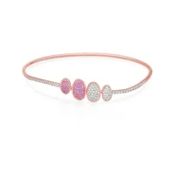 malabar gold and diamonds Malabar Gold & Diamonds 18k Yellow Diamond Bangle For Kids-picture-33