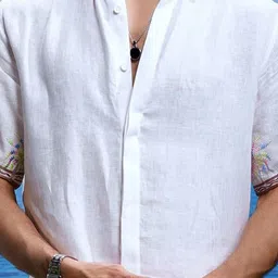 ASUKA Men Opaque Striped Casual Shirt image 4