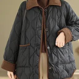 Mast & Harbour Women Longline Quilted Jacket image 5