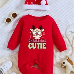 YK Kids Printed Cotton Rompers image 2