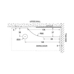 OZONE Top Patch Aluminium Alloy Base High Grade SS 304 Cover Black Matt Finish, OPF-2 STD BM image 2