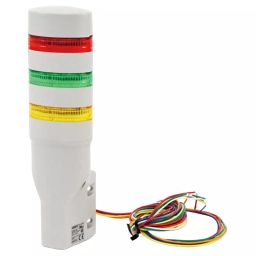 IDEC LD6A Type LED Laminated Indicator Wall Mounting Type with 60 mm Outer Dia, LD6A-3WZQW-RSGC-picture-12