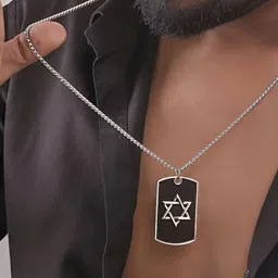 Minprice Geometric Pendants with Chains image 1