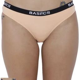 BASIICS by La Intimo Multicolor Cotton Bikini Panty( Pack Of 2 )-picture-35