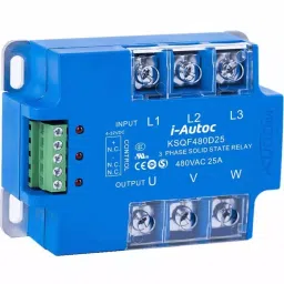 I-Autoc Solid State Relay 40 A Load Panel Mount 530 V AC Load 32 V DC Control, KSQF480D40-picture-48