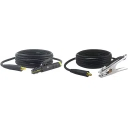 Colorado Holder Cable 10-25 Small Size 5 m (16 Ft) with Earth Cable for Inverter Welding Machine-image-11