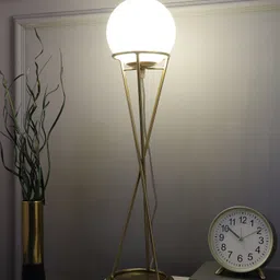 De Maison Decor "Sybil's Orb" Gold by Décor de Maison Gold Matt Brass finish table lamp-image-65