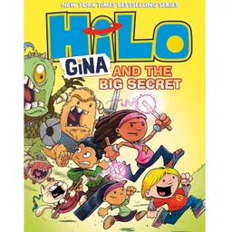 penguin random house Hilo Book 8: Gina and the Big Secret Story Book By Judd Winick - English image 1