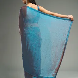 kasee Embellished Silk Blend Saree image 3