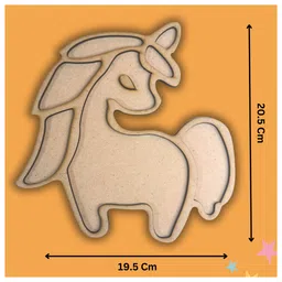 Craftopedia DIY Mosaic Art Kit - Unicorn - Multicolor image 3