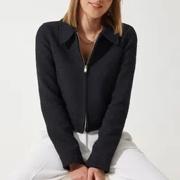 Happiness istanbul Crop Woven Jacket image 1